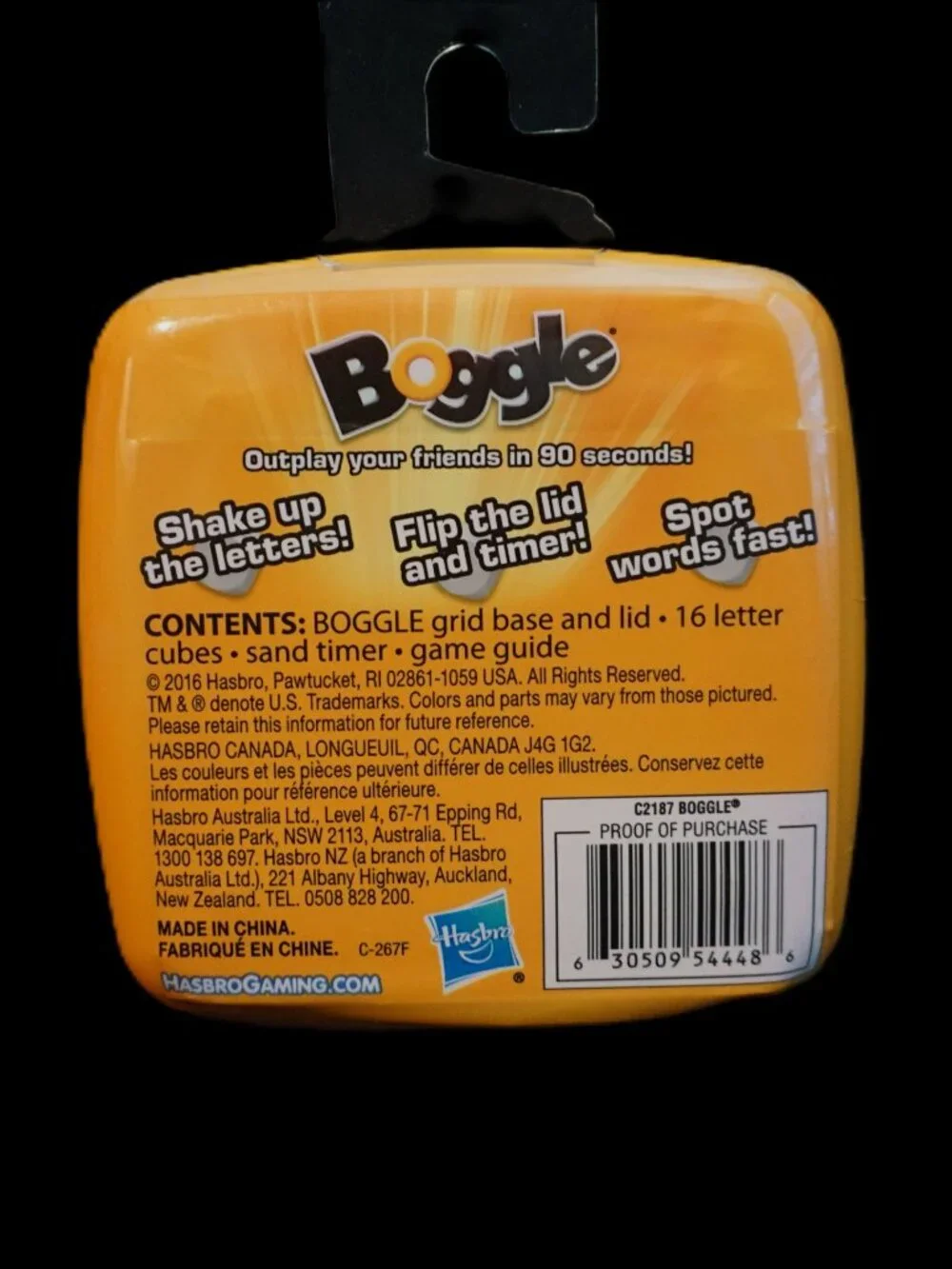 Hasbro Travel Games Set of 3 Boggle, Trouble, and Clue Grab & Go Games